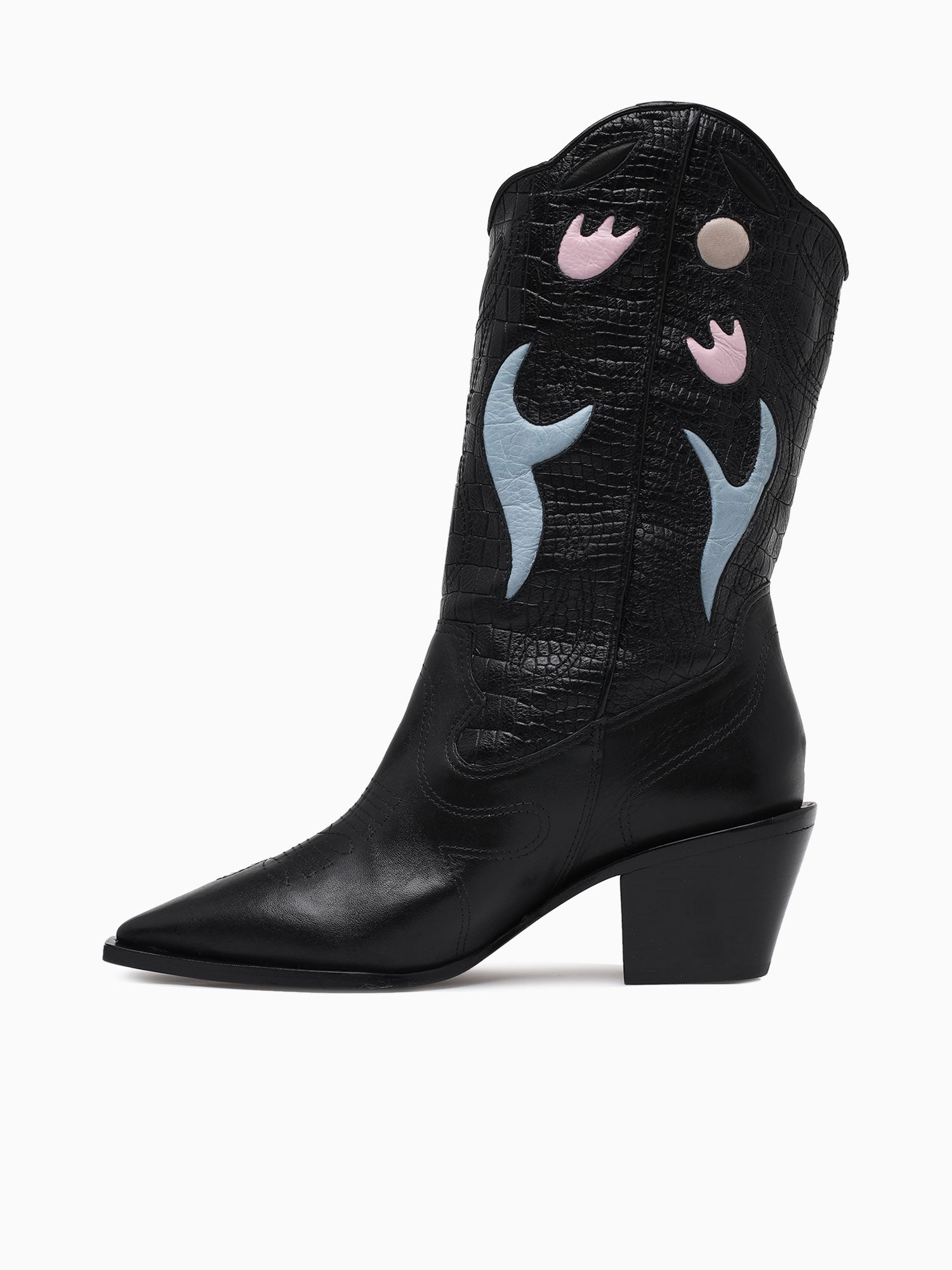 Montereal Preto Calf Black / 5 / M