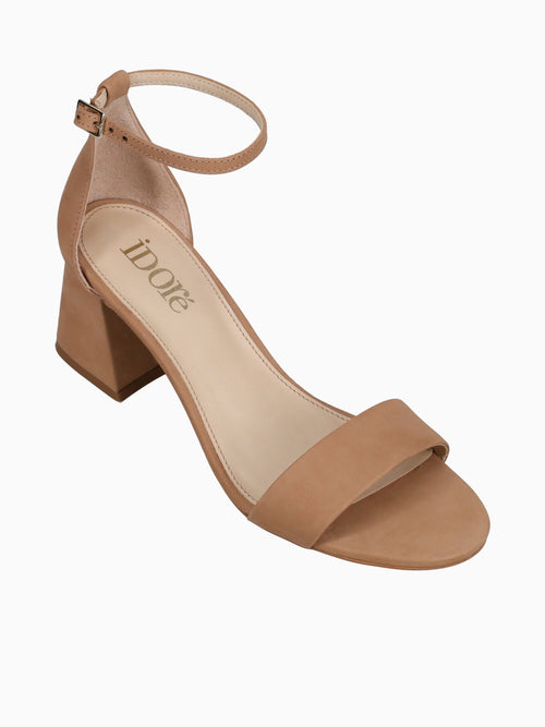 Fatima Amendoa Nobuck Leather Tan / 5 / M