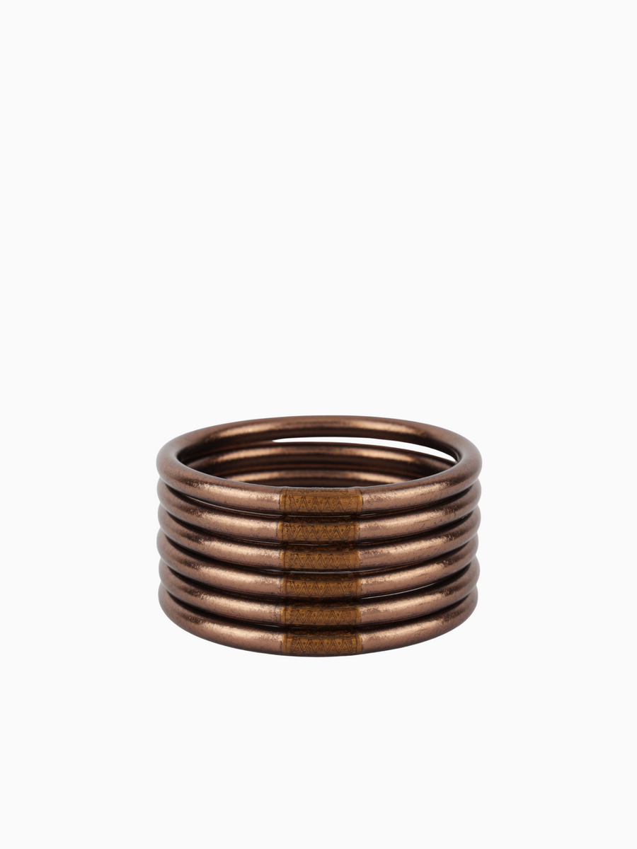 Meteorite All Weather Bangles (set Of 6)