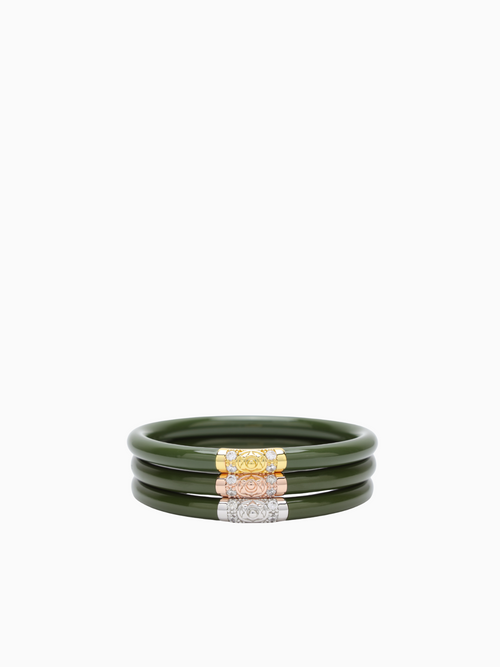 Three Kings All Weather Bangles Jade